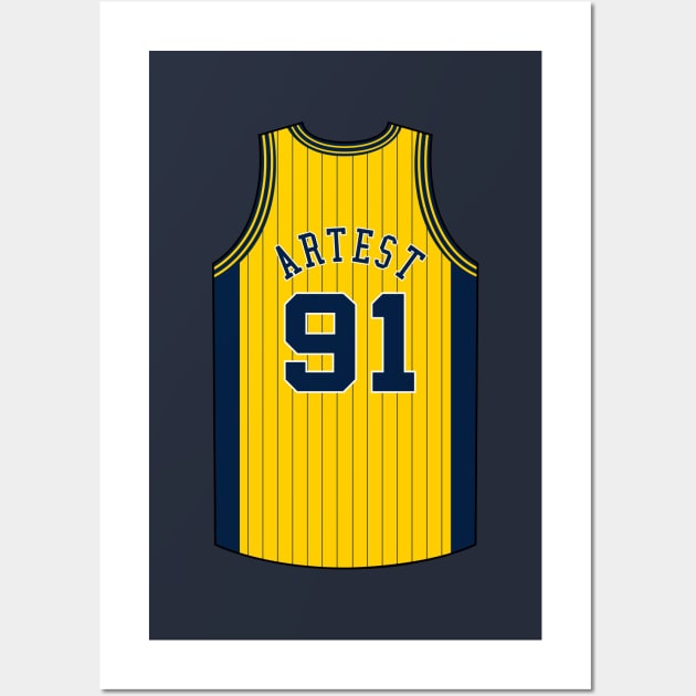 Ron artest 91 jersey best sale